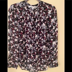 Veronica Beard floral blouse